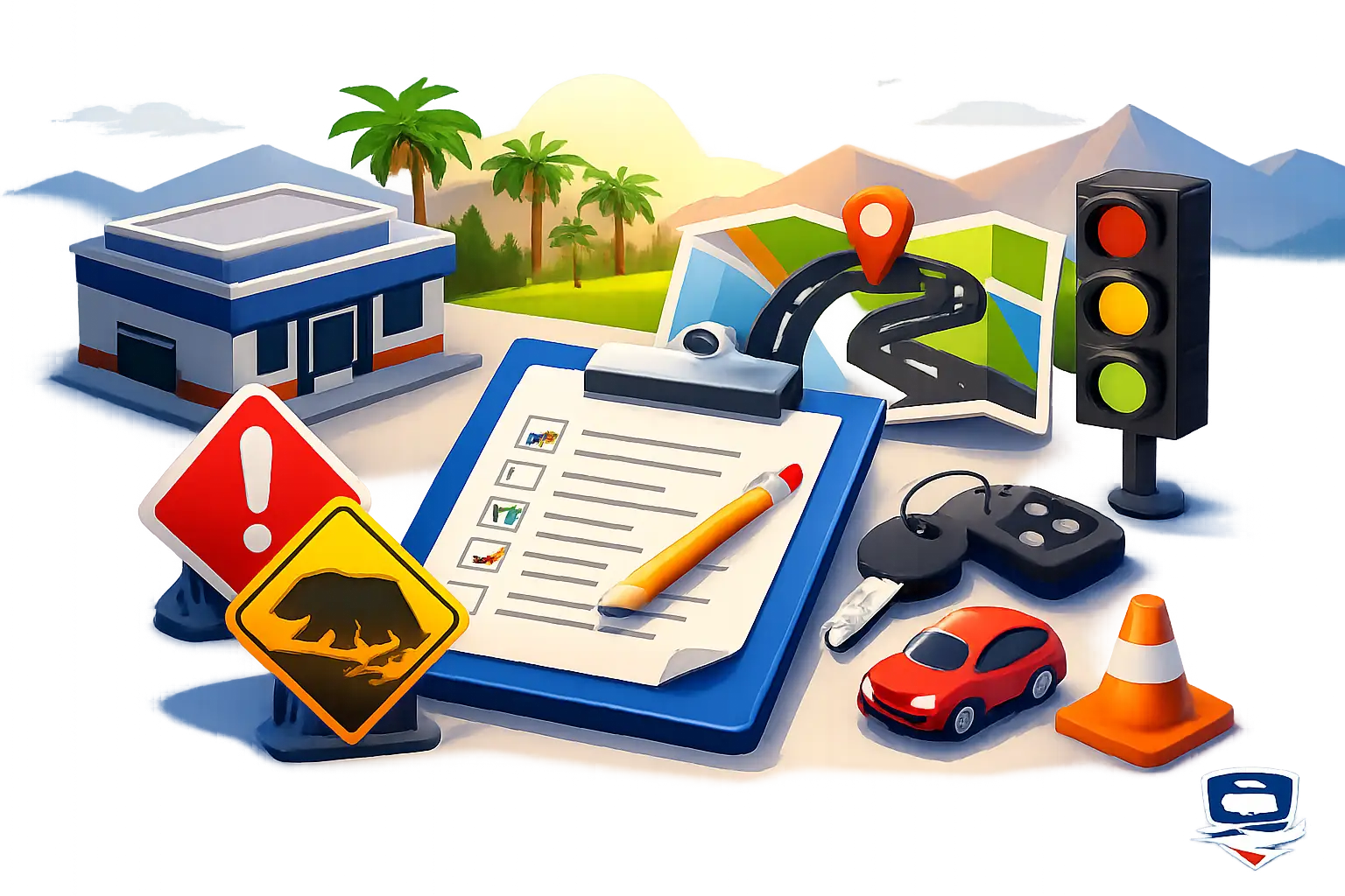 DMV Written Test Practice California Tips