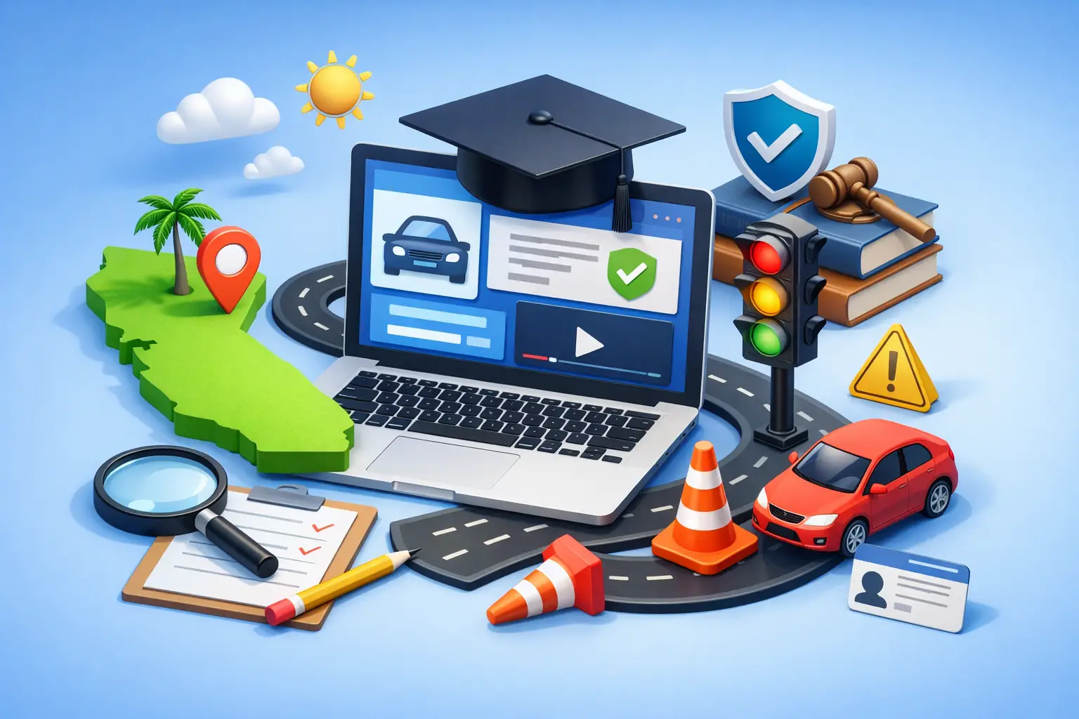 Traffic School California Online Course Guide