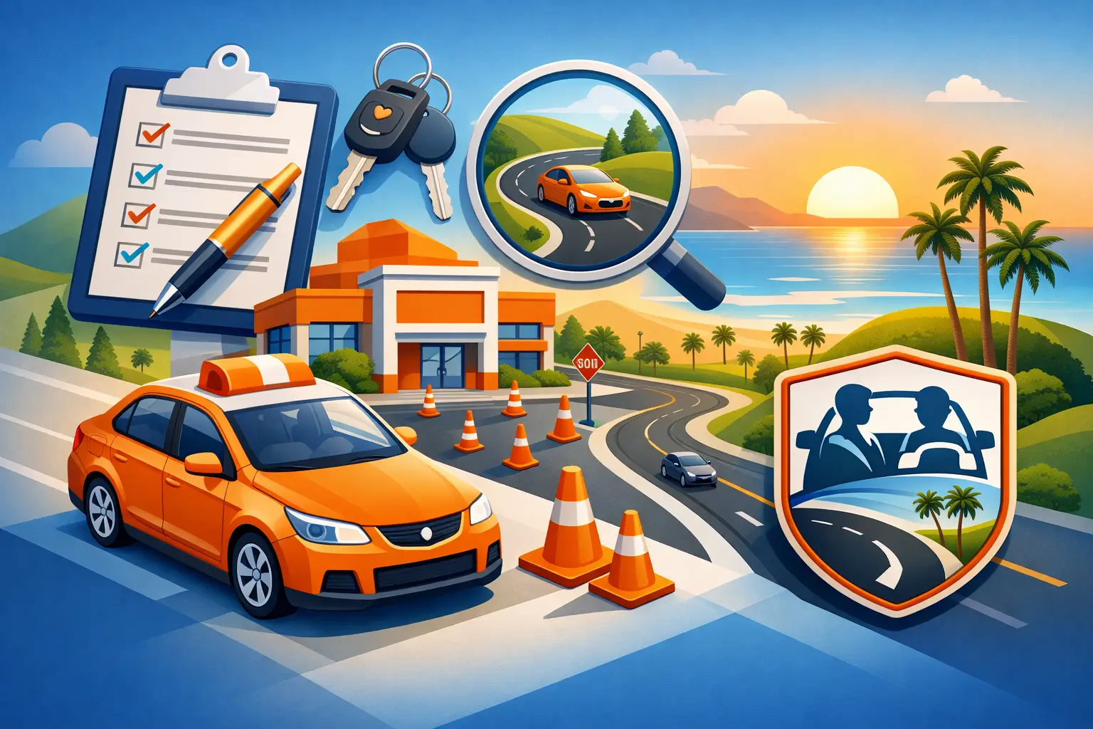Orange County Driving School Review Guide
