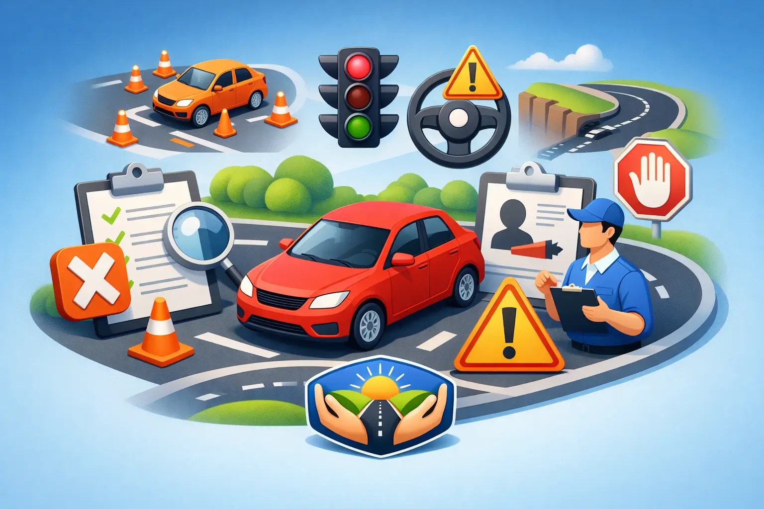 12 Best Road Test Mistakes to Avoid