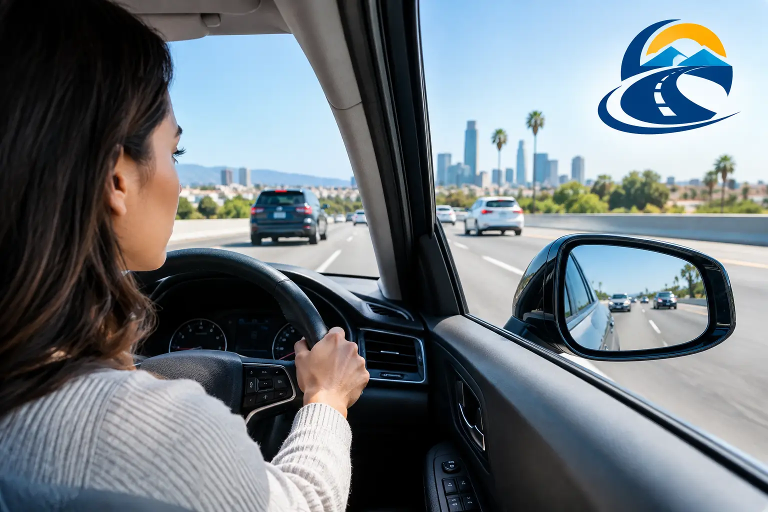 Safe Lane Change Technique for California Drivers
